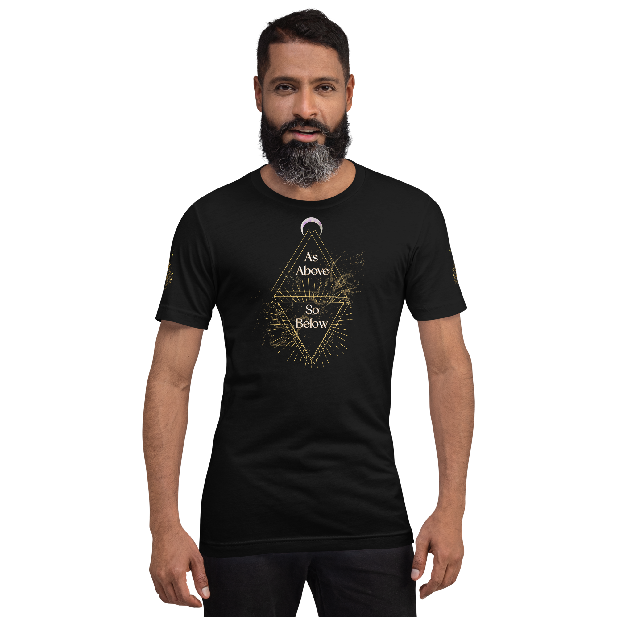 As Above So Below YoUnisex Crew Neck T-shirt
