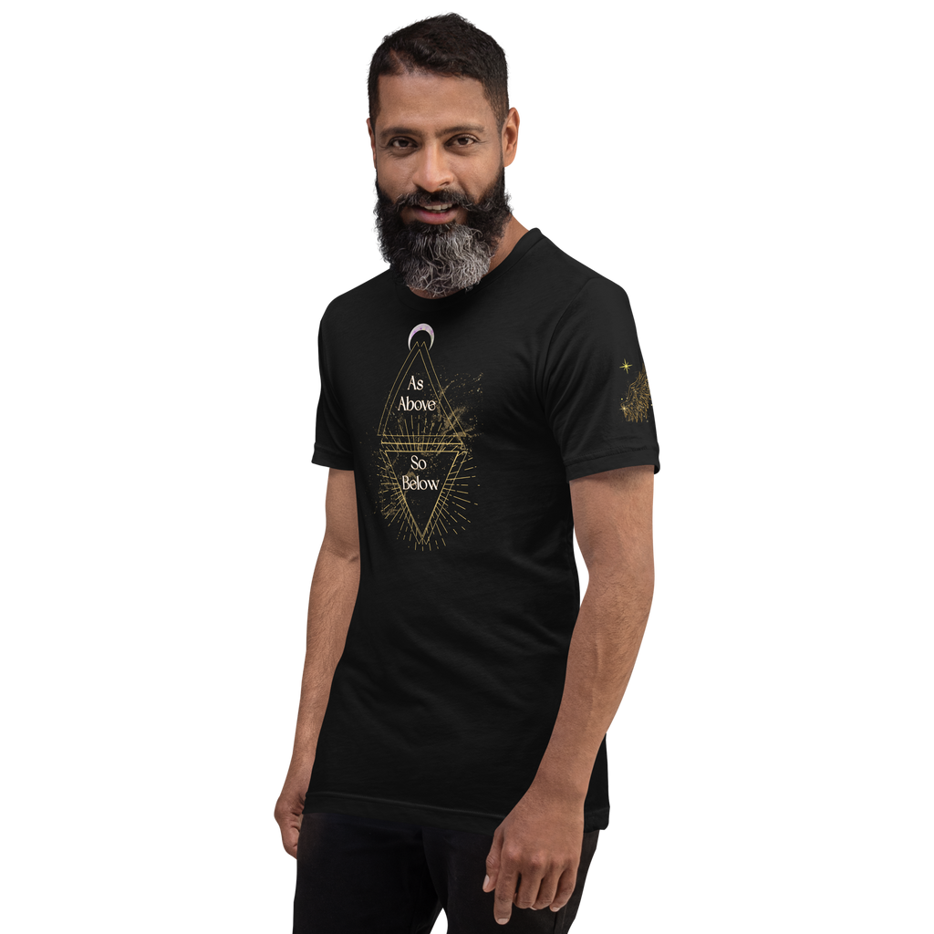 As Above So Below YoUnisex Crew Neck T-shirt