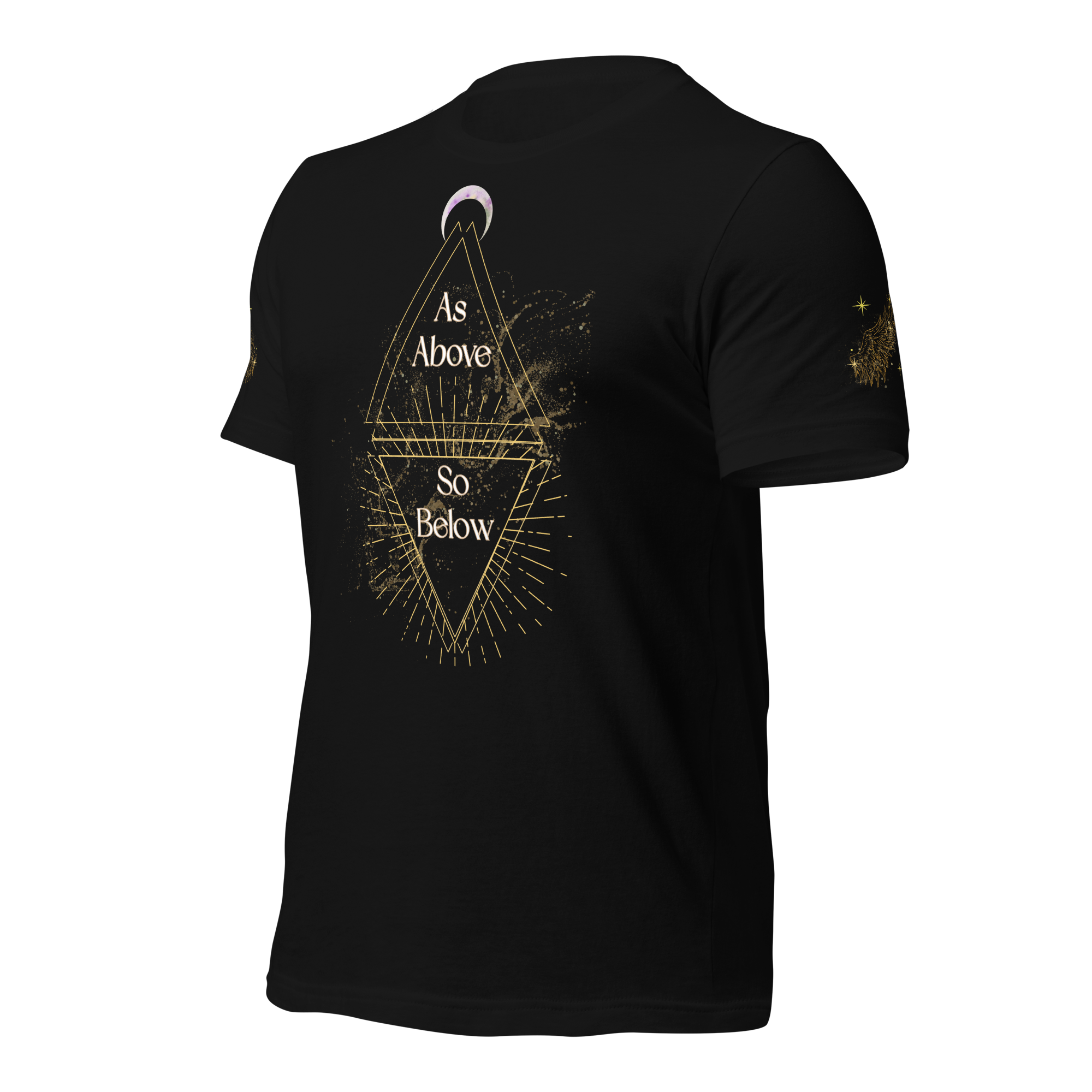 As Above So Below YoUnisex Crew Neck T-shirt