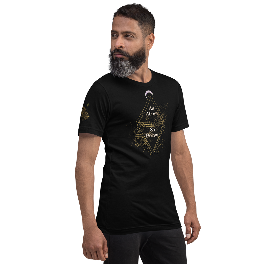 As Above So Below YoUnisex Crew Neck T-shirt