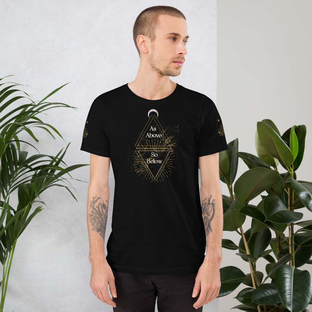 As Above So Below YoUnisex Crew Neck T-shirt