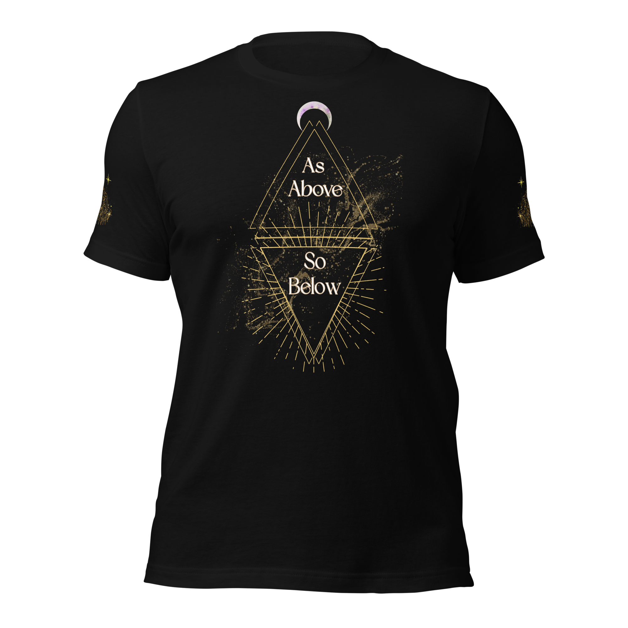 As Above So Below YoUnisex Crew Neck T-shirt