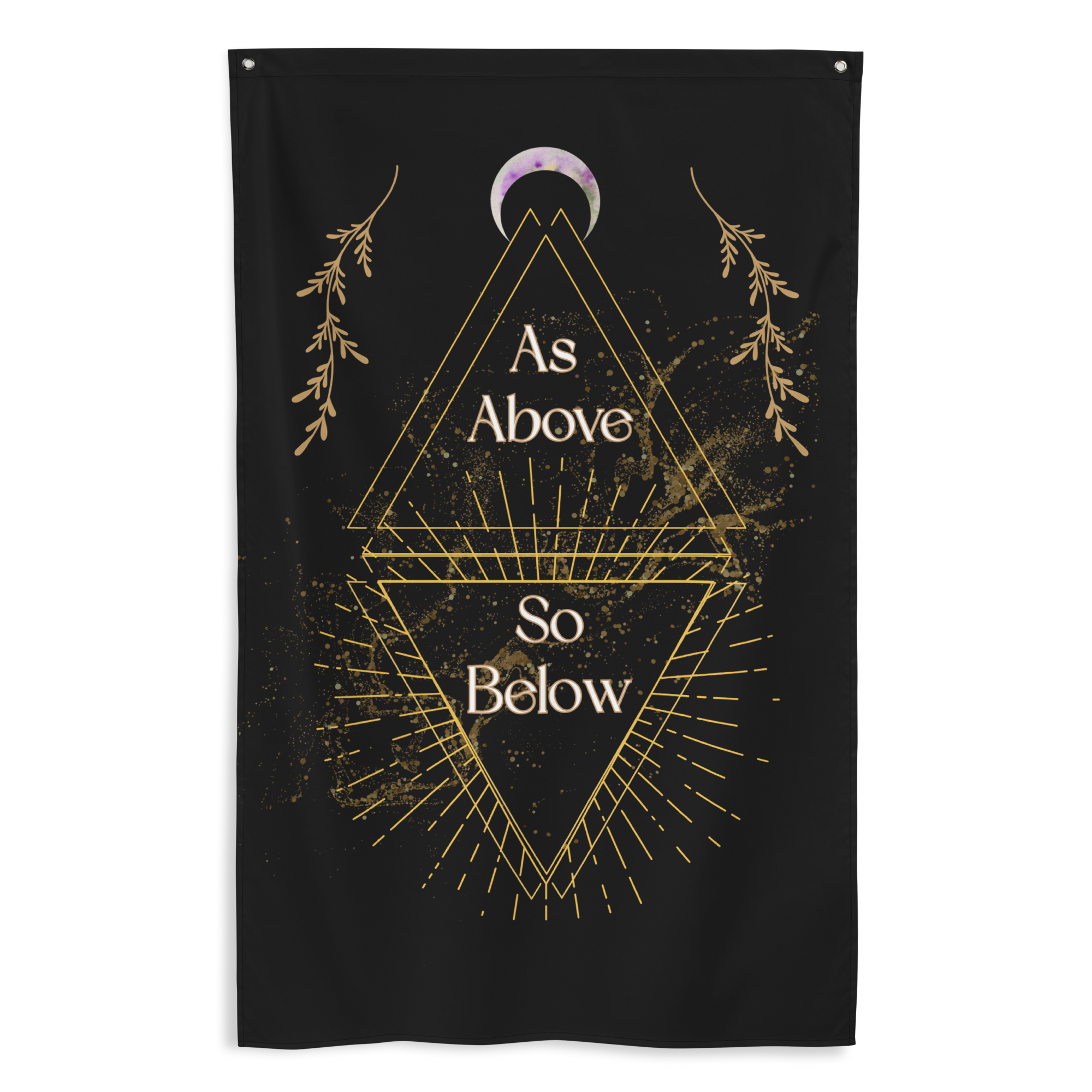 As Above So Below Statement Flag