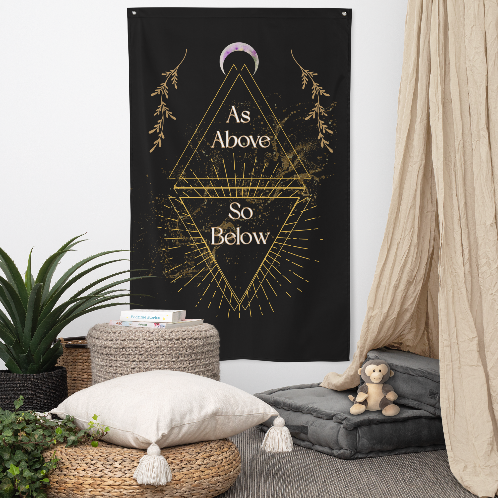 As Above So Below Statement Flag