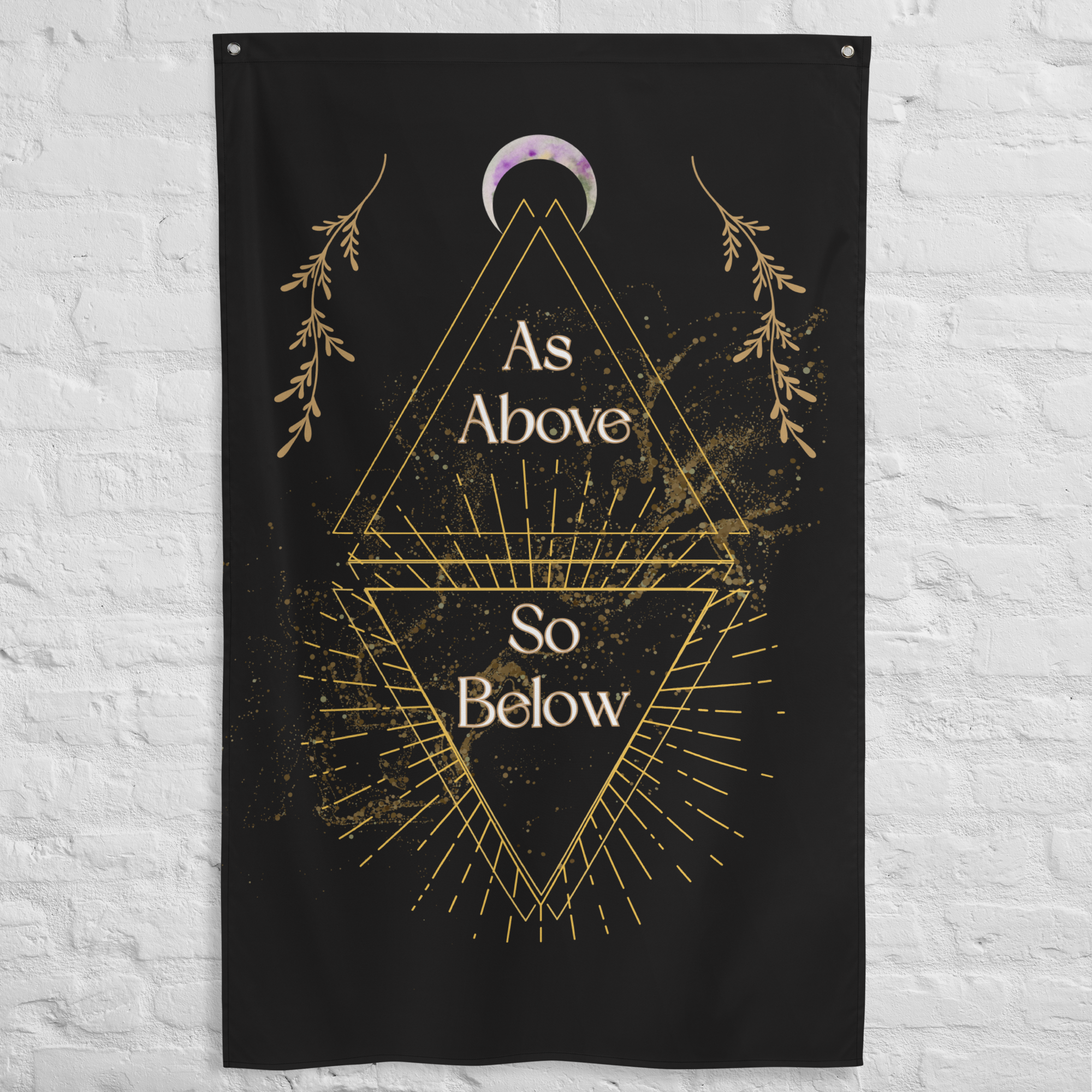 As Above So Below Statement Flag