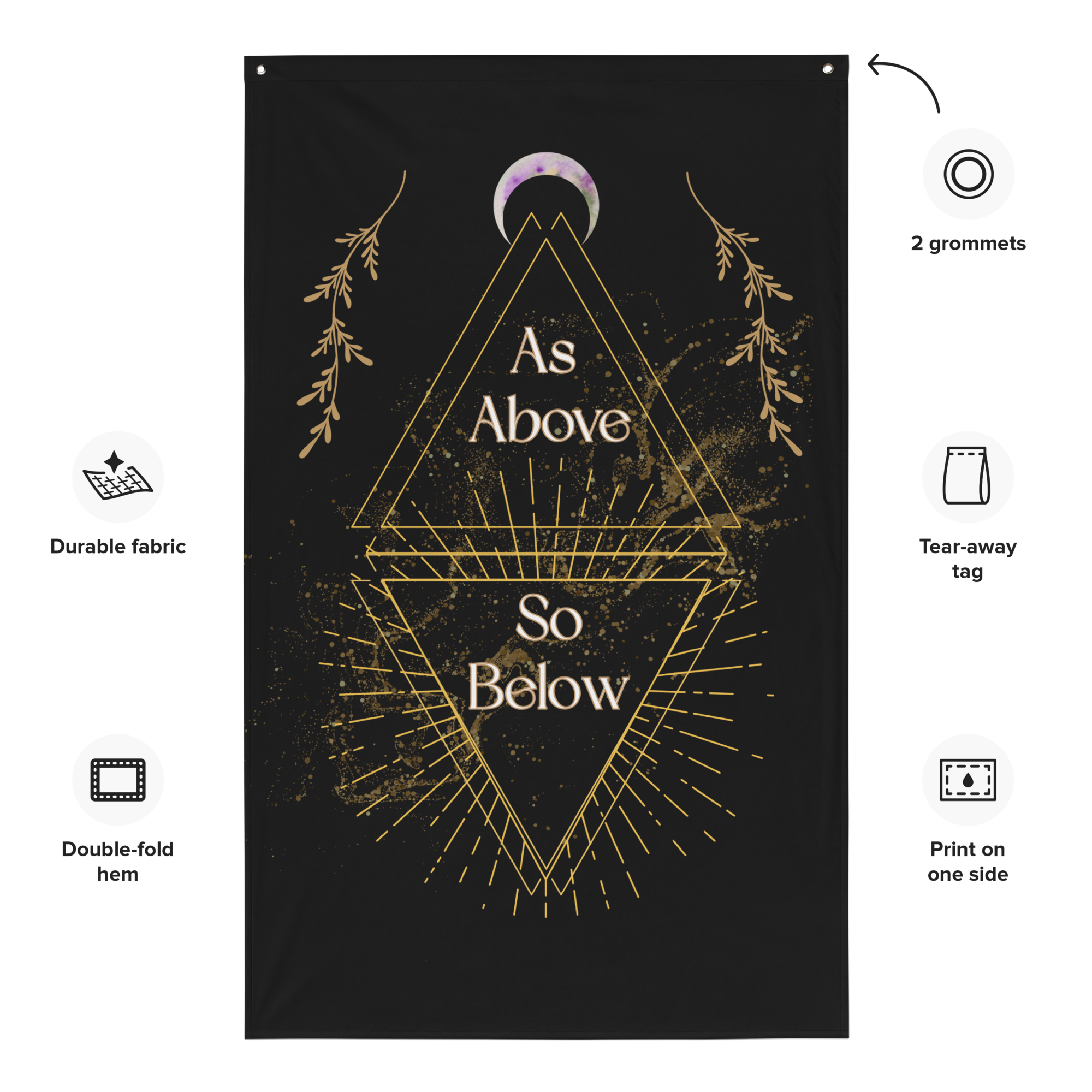 As Above So Below Statement Flag