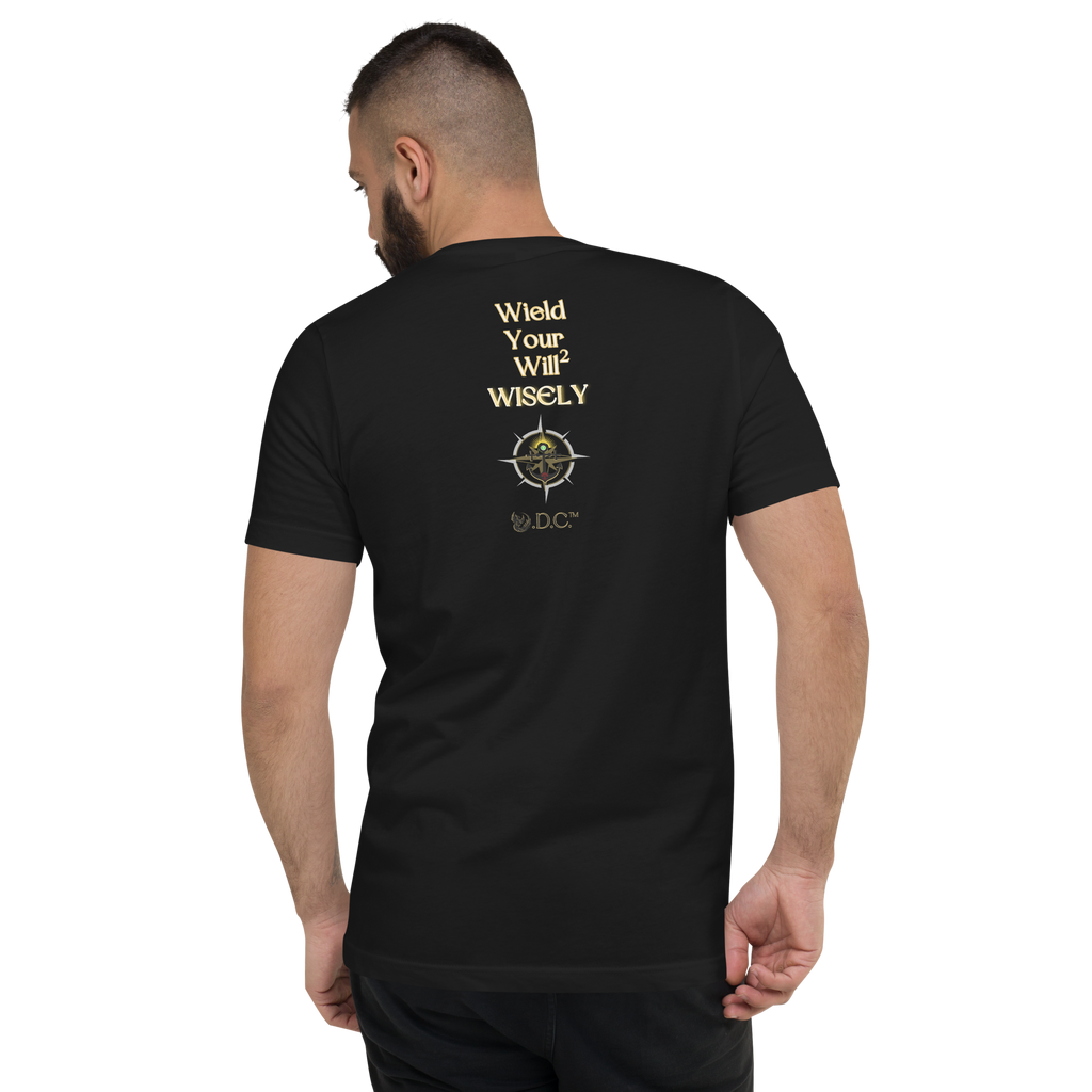 As Above So Below YoUnisex V-Neck Short Sleeve Full T-Shirt