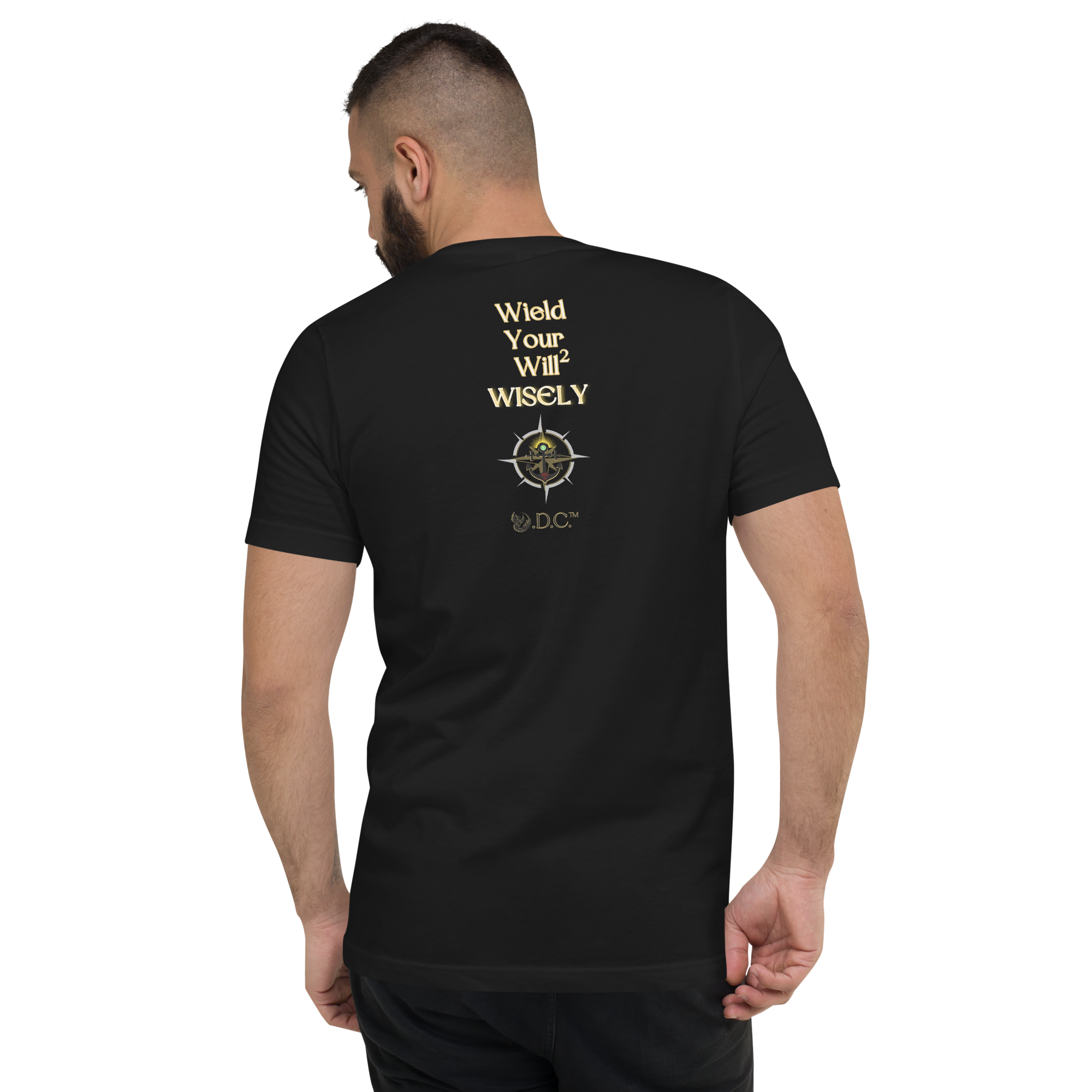 As Above So Below YoUnisex V-Neck Short Sleeve Full T-Shirt