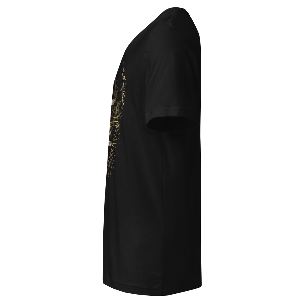As Above So Below YoUnisex V-Neck Short Sleeve Full T-Shirt