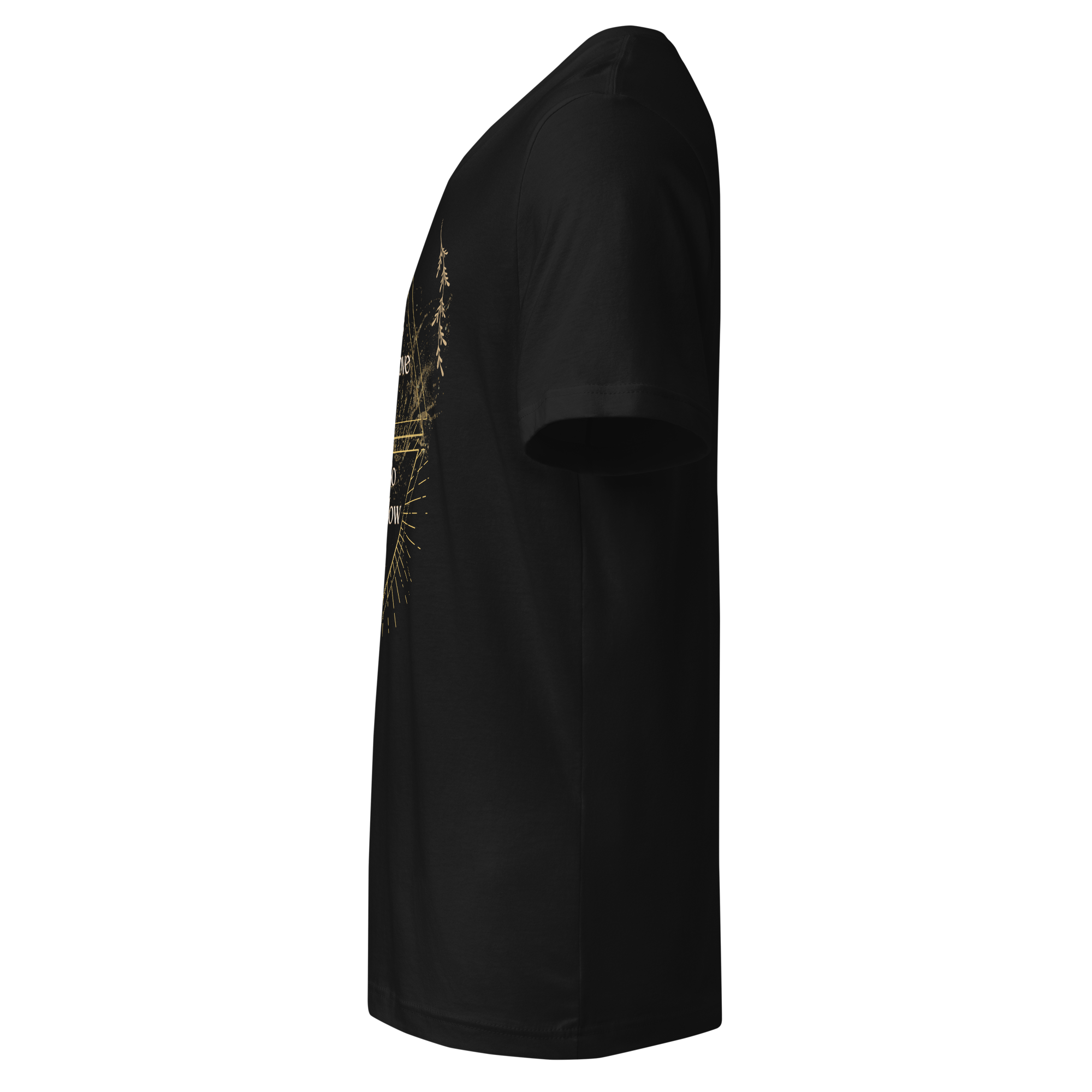 As Above So Below YoUnisex V-Neck Short Sleeve Full T-Shirt