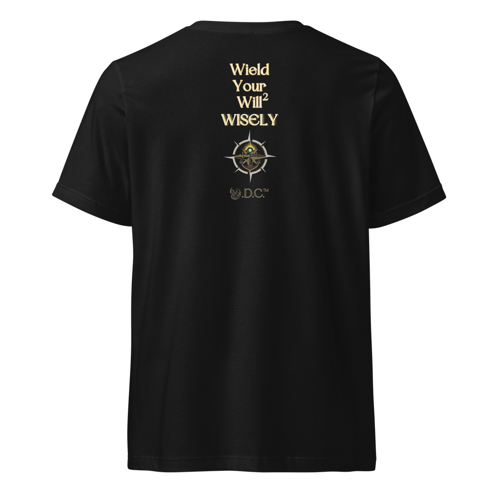 As Above So Below YoUnisex V-Neck Short Sleeve Full T-Shirt